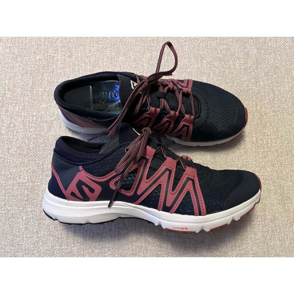 Salomon Crossamphibian Swift 2 406829S Womens Sz 7 Navy Pink Running Shoe Sample